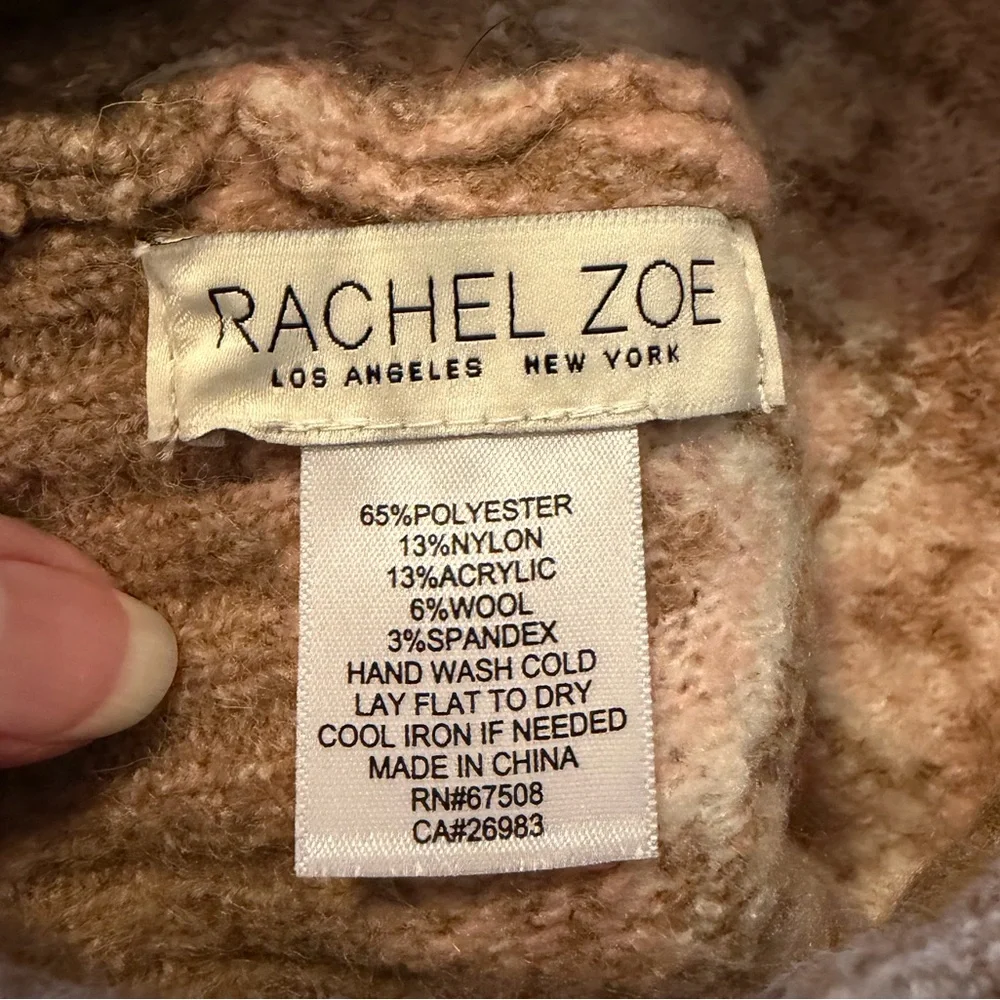 Rachel Zoe Fair Isle Beanie Hat & Fingerless Gloves NWT